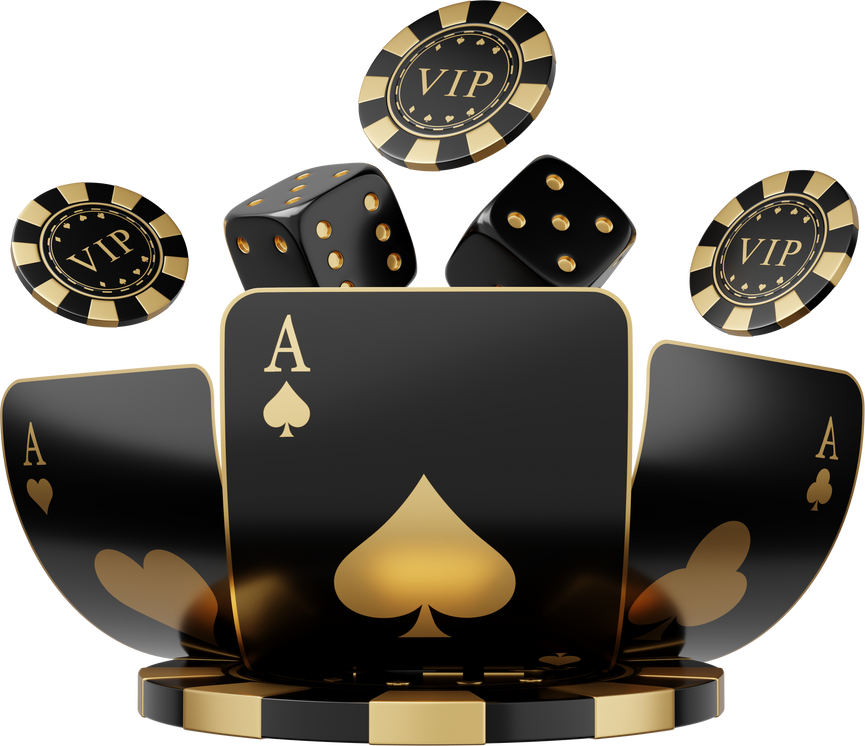 gold black card poker ace chip isolated on white background element. gold black card poker ace chip isolated element. gold black card poker ace isolated chip 3d render illustration element